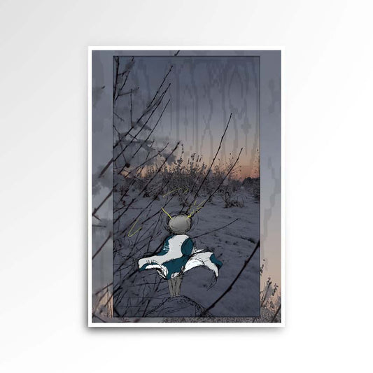 Photography print the images captures winter with the sunset just on the horizon. Colours are blues, whites, oranges, beiges, greens, reds and browns. Purpose, to be enjoyed in someone's home. 
JPG
• 833 × 833
• 65.66 kB