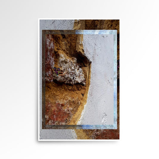 Photography print image of lifelike miniature figure, hanging on exposed brick. Colours white, red, brown, yellow. Purpose, to be enjoyed, questioned and disused.
JPG
• 833 × 833
• 108.27 kB