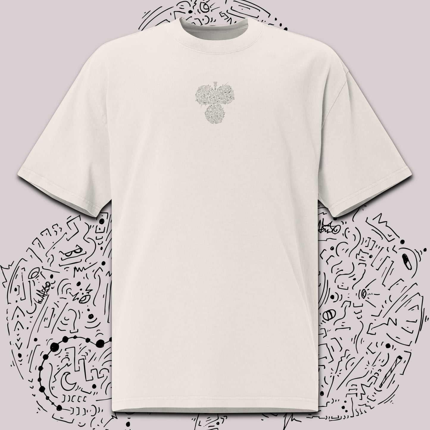 Clubs       Oversized faded t-shirt