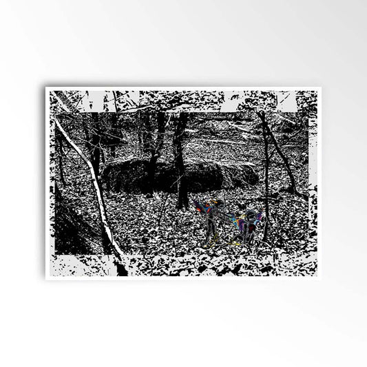 Photography image print digitally edited to create the perception of winter with to life like figures playing. Colours white, black, CMYK.  Purpose, to be enjoyed, questioned and discussed.
JPG
• 833 × 833
• 151.72 kB