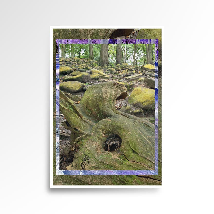 Photography print image of lifelike miniature figure, leaning on dried wood next to some stone rocks that look they are made of gold. Colours yellow, purple, green, brown. Purpose, to be enjoyed, questioned and disused.
JPG
• 833 × 833
• 129.03 kB