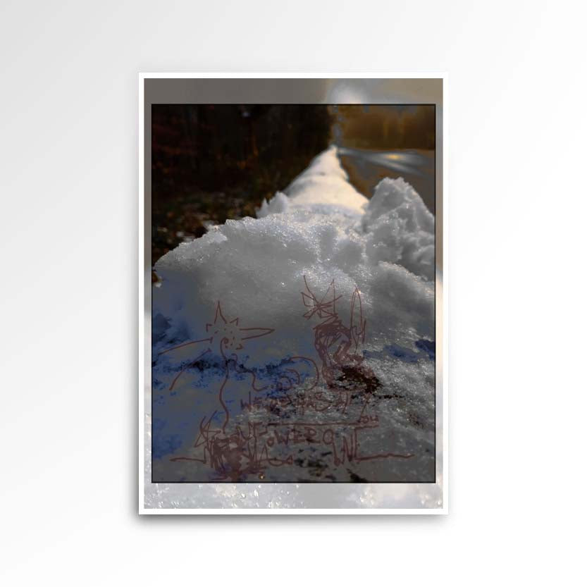 Photography image of a print that shows a line of snow  in the middle with transparent text saying power. Colours white, brown, grey. Purpose to be enjoyed in someone's home.  Purpose, to be enjoyed, questioned and discussed.
JPG
• 833 × 833
• 54.47 kB