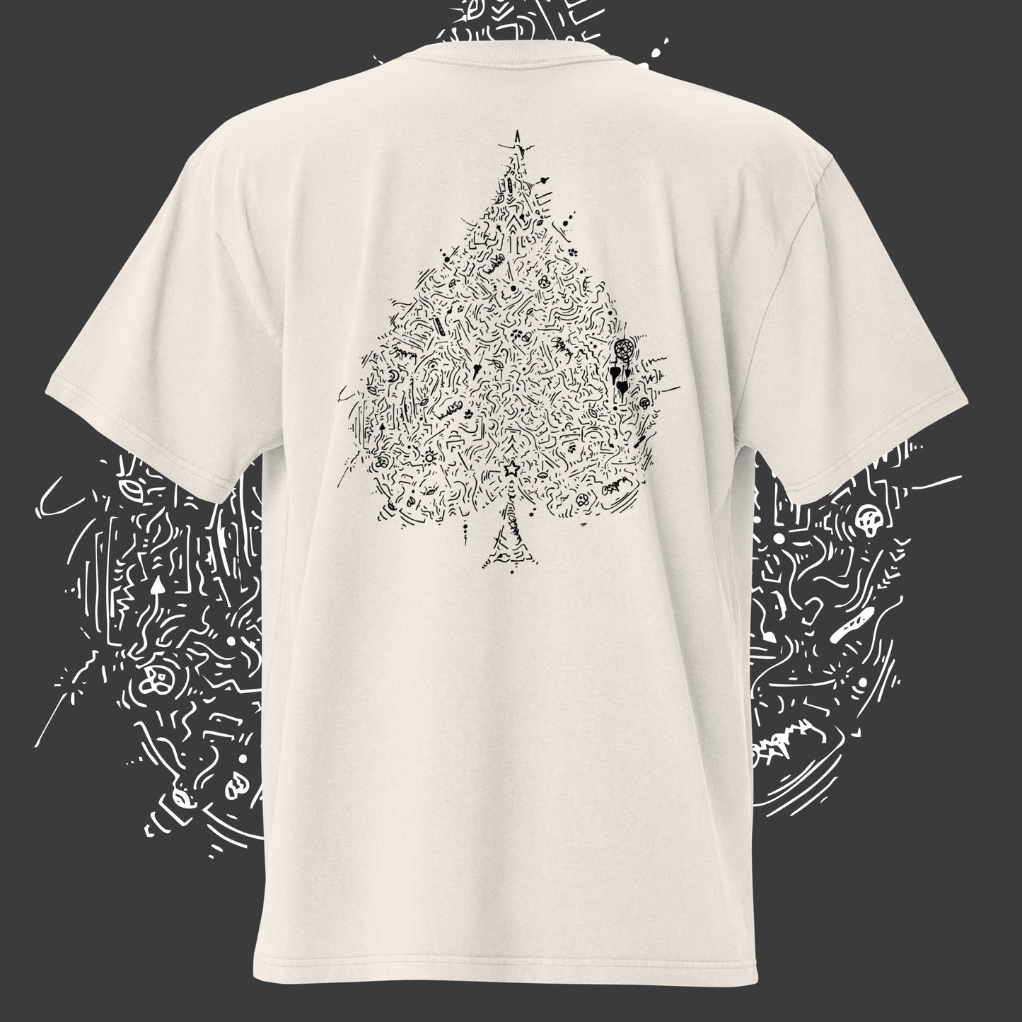 Spade                                                               "Oversized faded t-shirt"