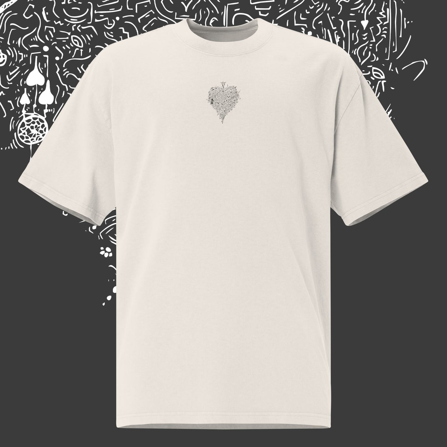 Spade                                                               "Oversized faded t-shirt"